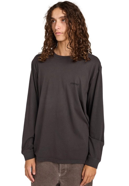 Element - Lowcase Pigment Off Black - Longsleeve | Men-Image