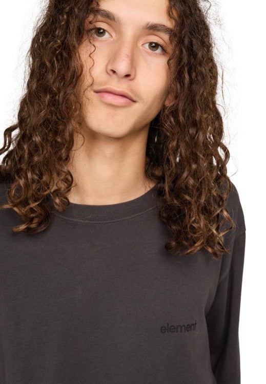 Element - Lowcase Pigment Off Black - Longsleeve | Men-Image