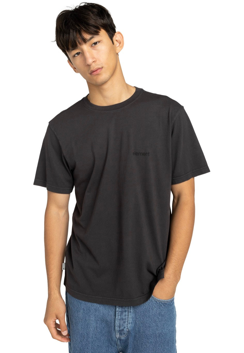 Element - Lowcase Pigment Off Black - T-Shirt | Men-Image