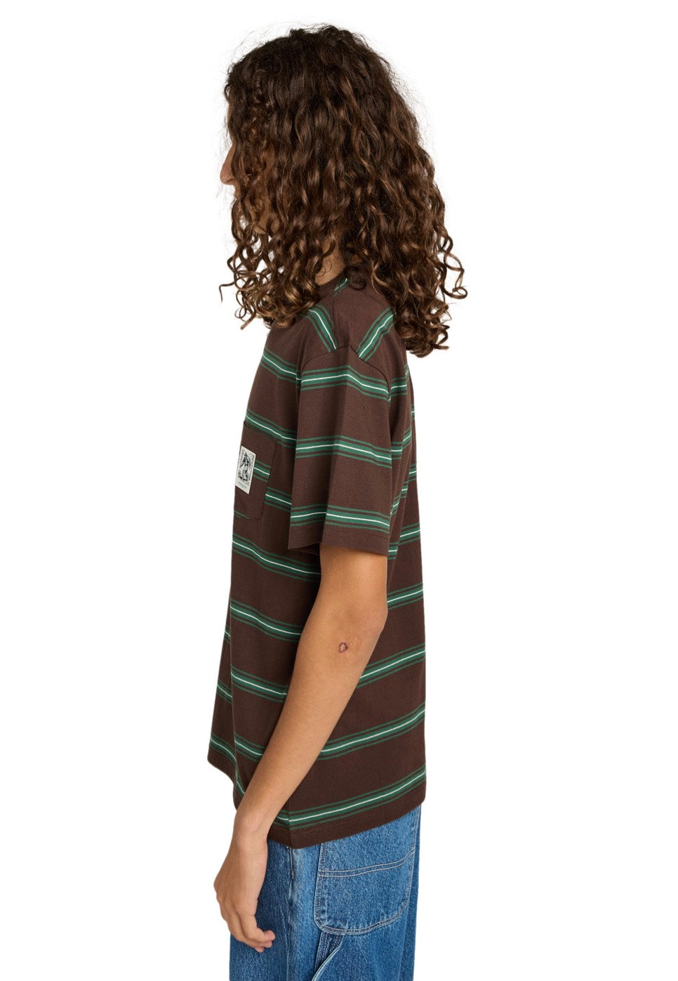 Element - Bigfoot Pocket Label Bigfoot Java Stripe - T-Shirt | Men-Image