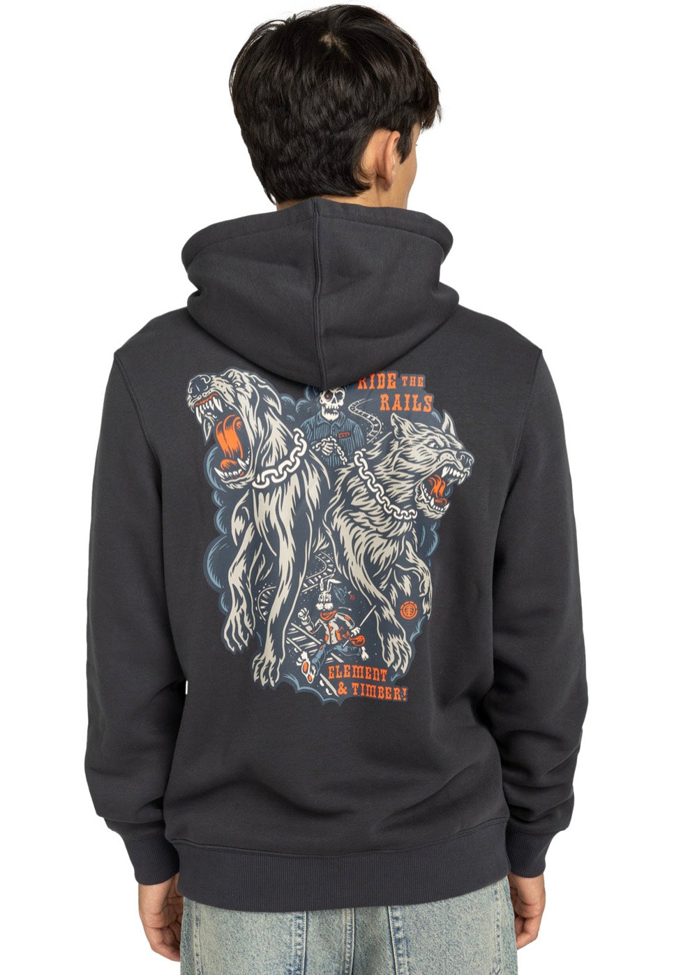 Element - Timber Guard Dogs Off Black - Hoodie | Men-Image