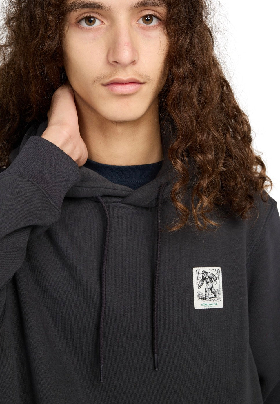 Element - Bigfoot Trees Off Black - Hoodie | Men-Image