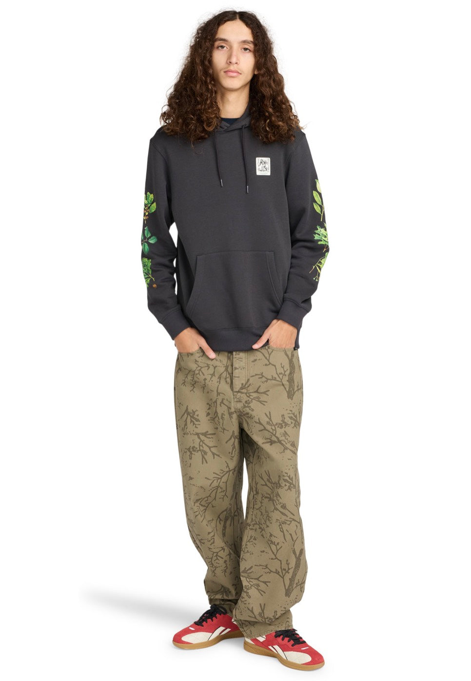 Element - Bigfoot Trees Off Black - Hoodie | Men-Image