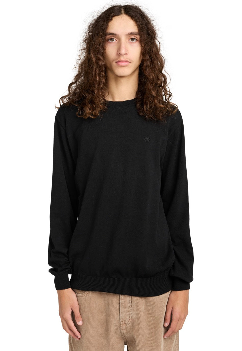 Element - Icon Embroidery Off Black - Sweater | Men-Image