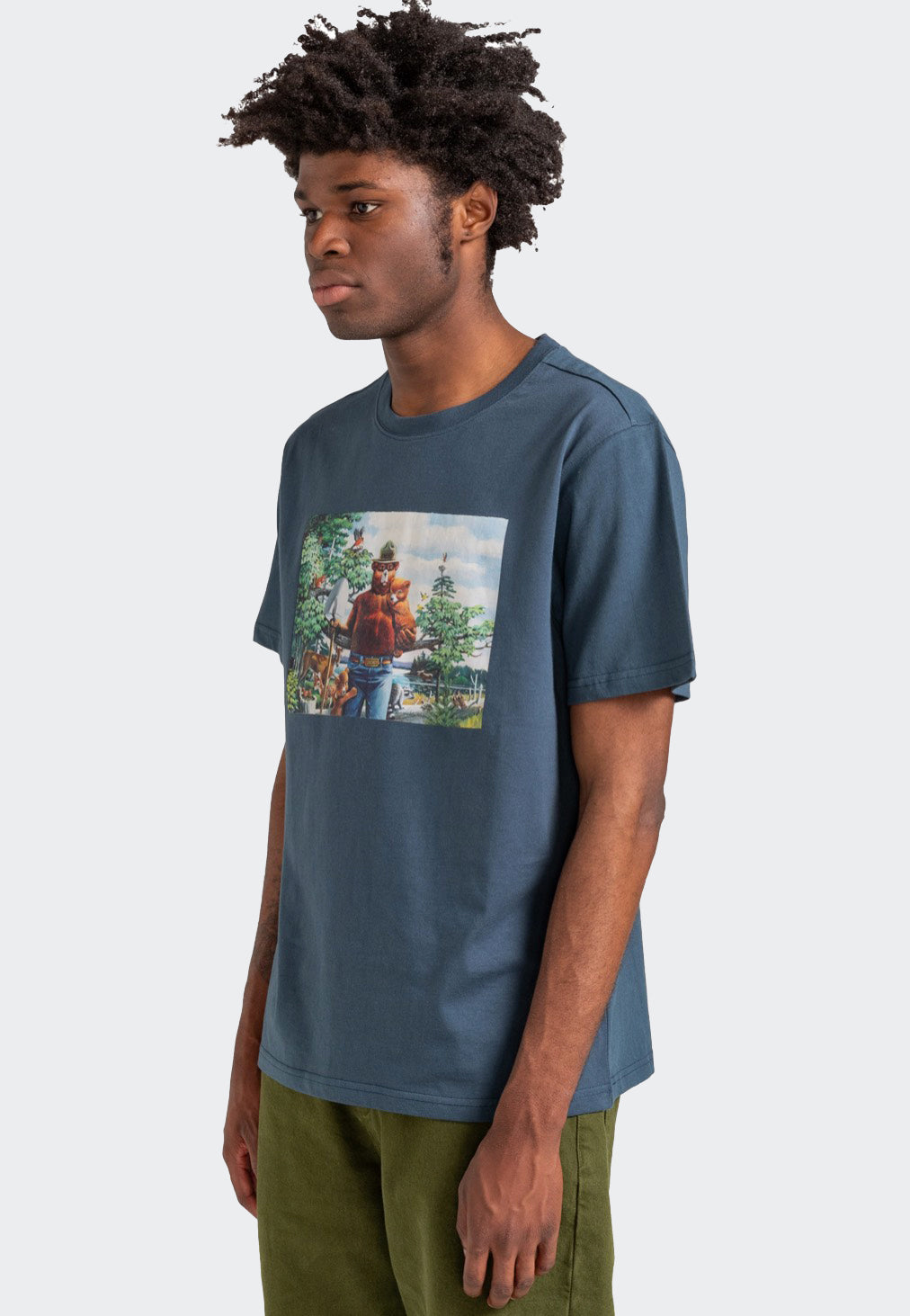 Element x Smokey Bear - Hug Midnight Navy - T-Shirt | Men-Image