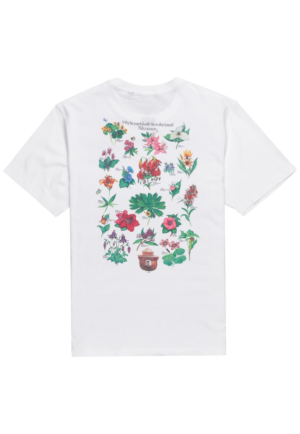 Element x Smokey Bear - Bee Optic White - T-Shirt | Men-Image