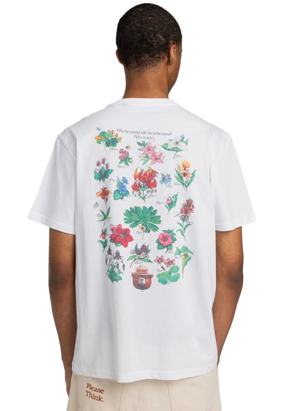 Element x Smokey Bear - Bee Optic White - T-Shirt | Men-Image