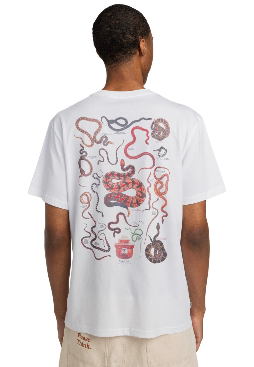 Element x Smokey Bear - Nest Optic White - T-Shirt | Men-Image
