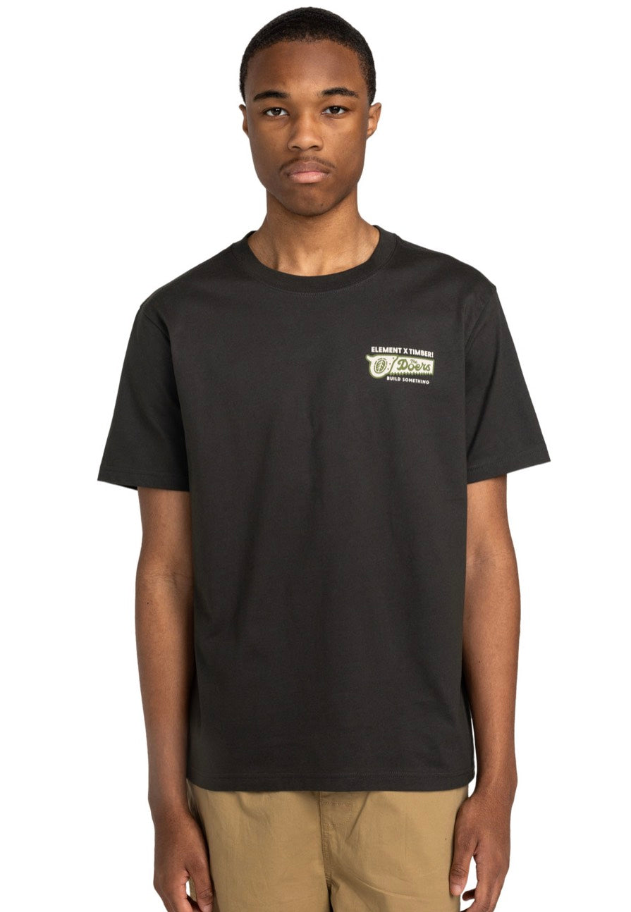 Element - Timber Icon Off Black - T-Shirt | Men-Image