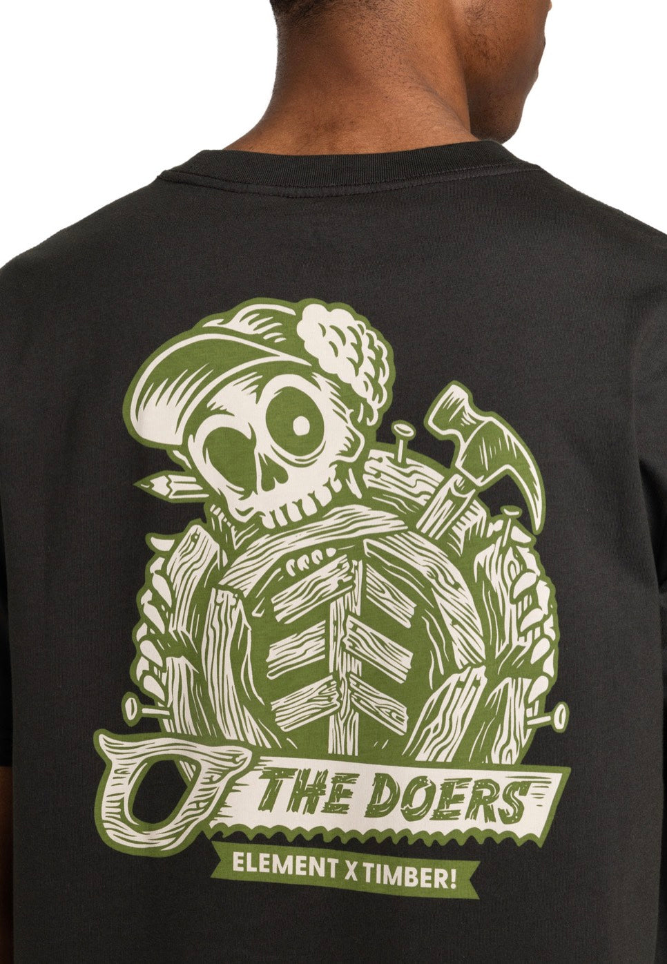 Element - Timber Icon Off Black - T-Shirt | Men-Image