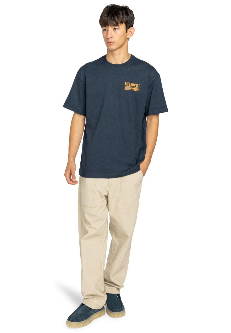 Element - Anyways Eclipse Navy - T-Shirt | Men-Image