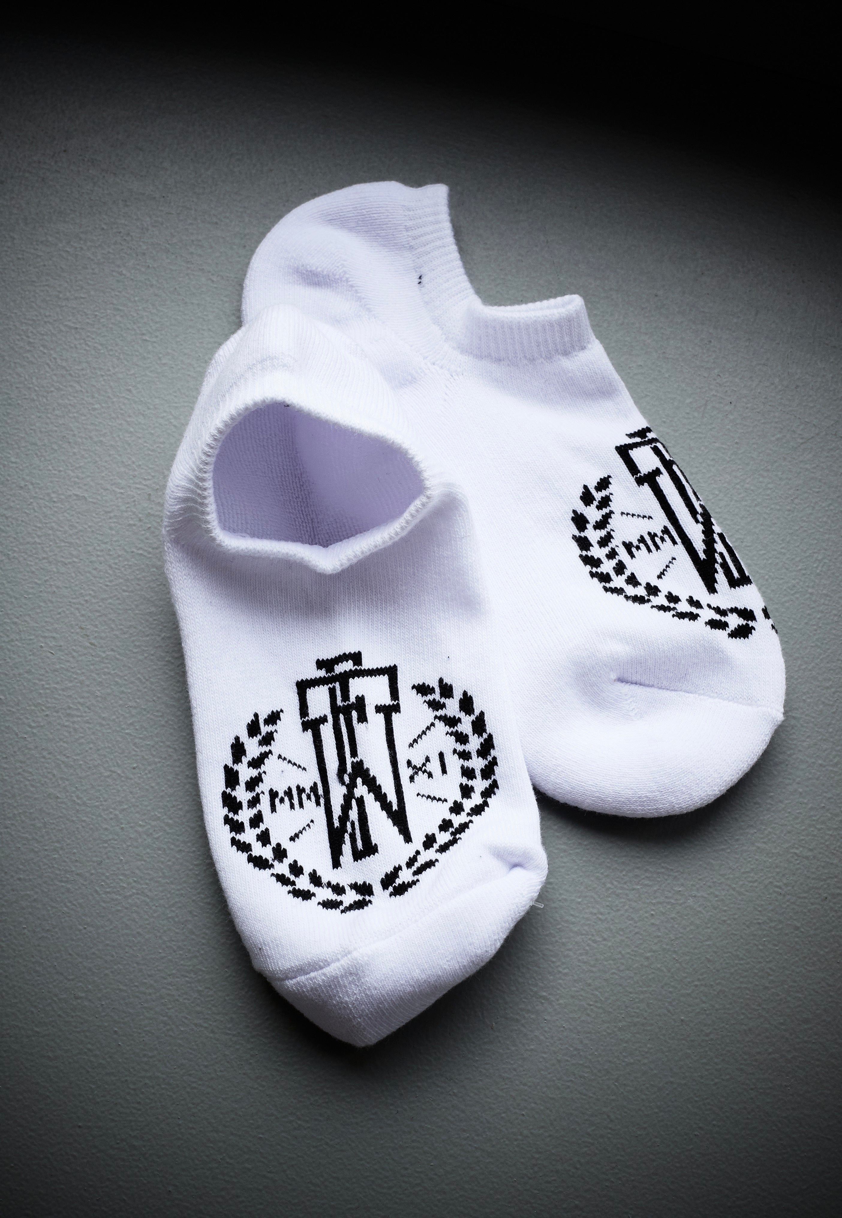 Fuchsteufelswild - Logo White Sneaker - Socks | Neutral-Image