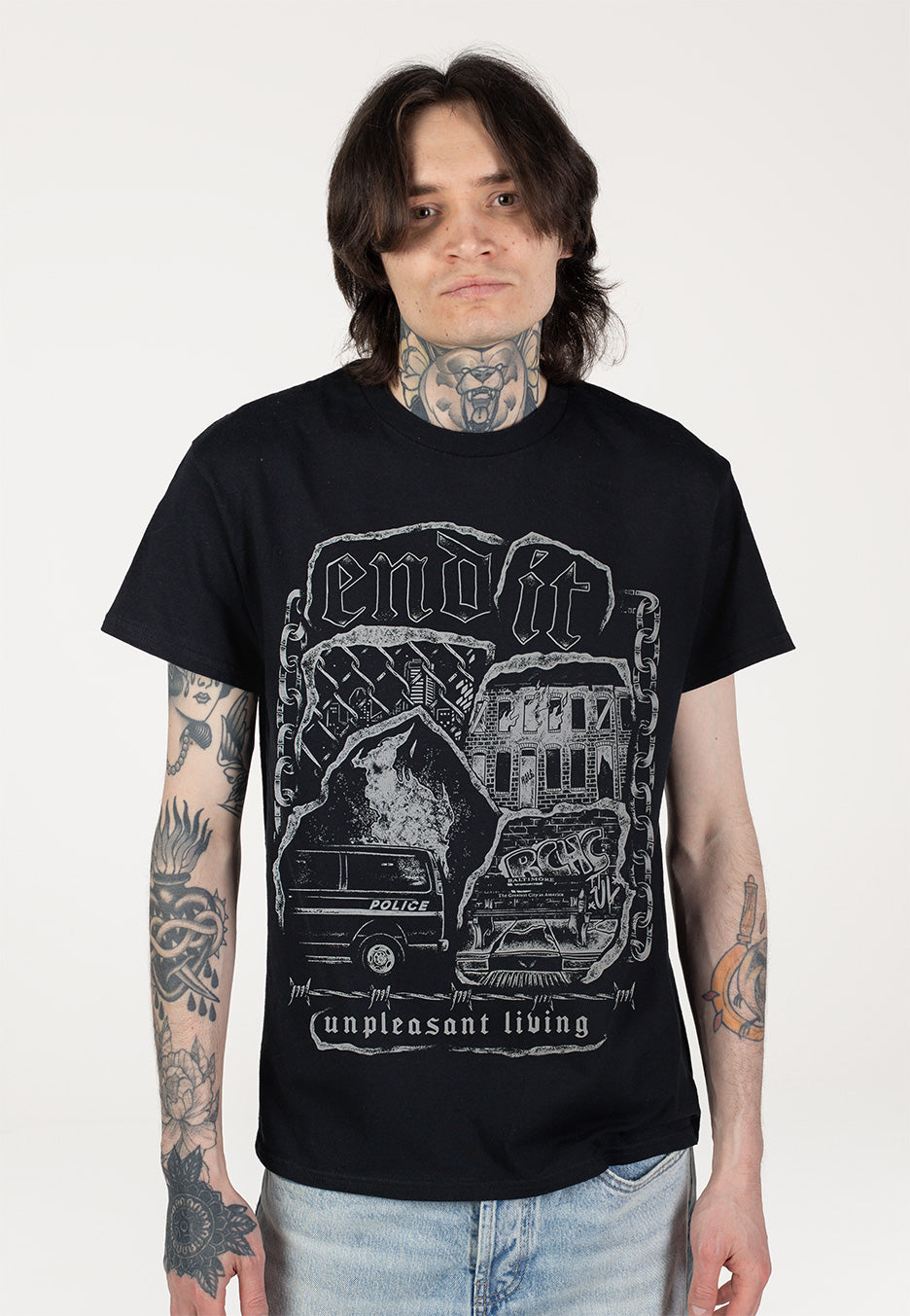 End It - Unpleasant Living - T-Shirt | Men-Image