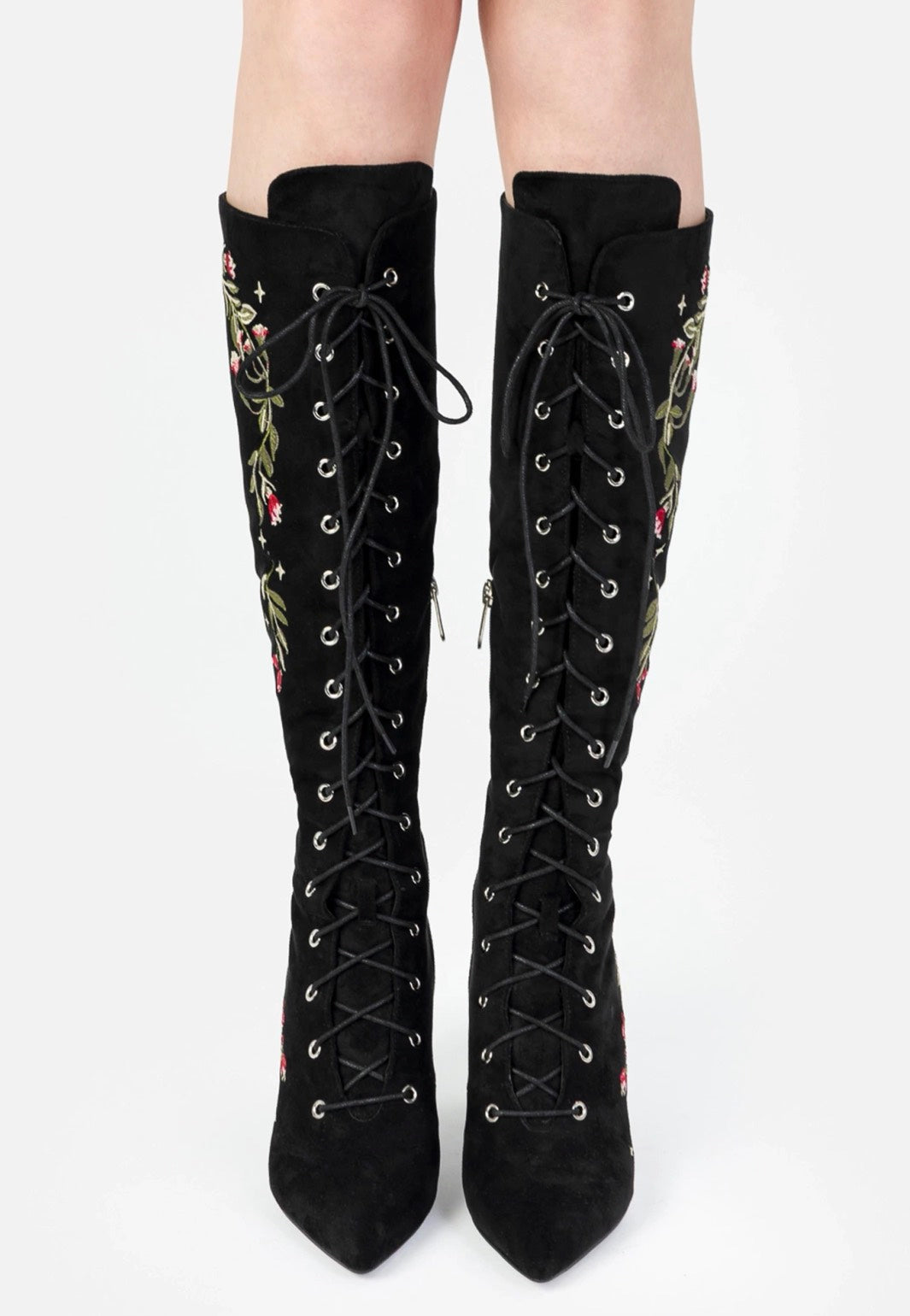 Restyle - Astrantia Knee High Black - Girl Shoes | Women-Image