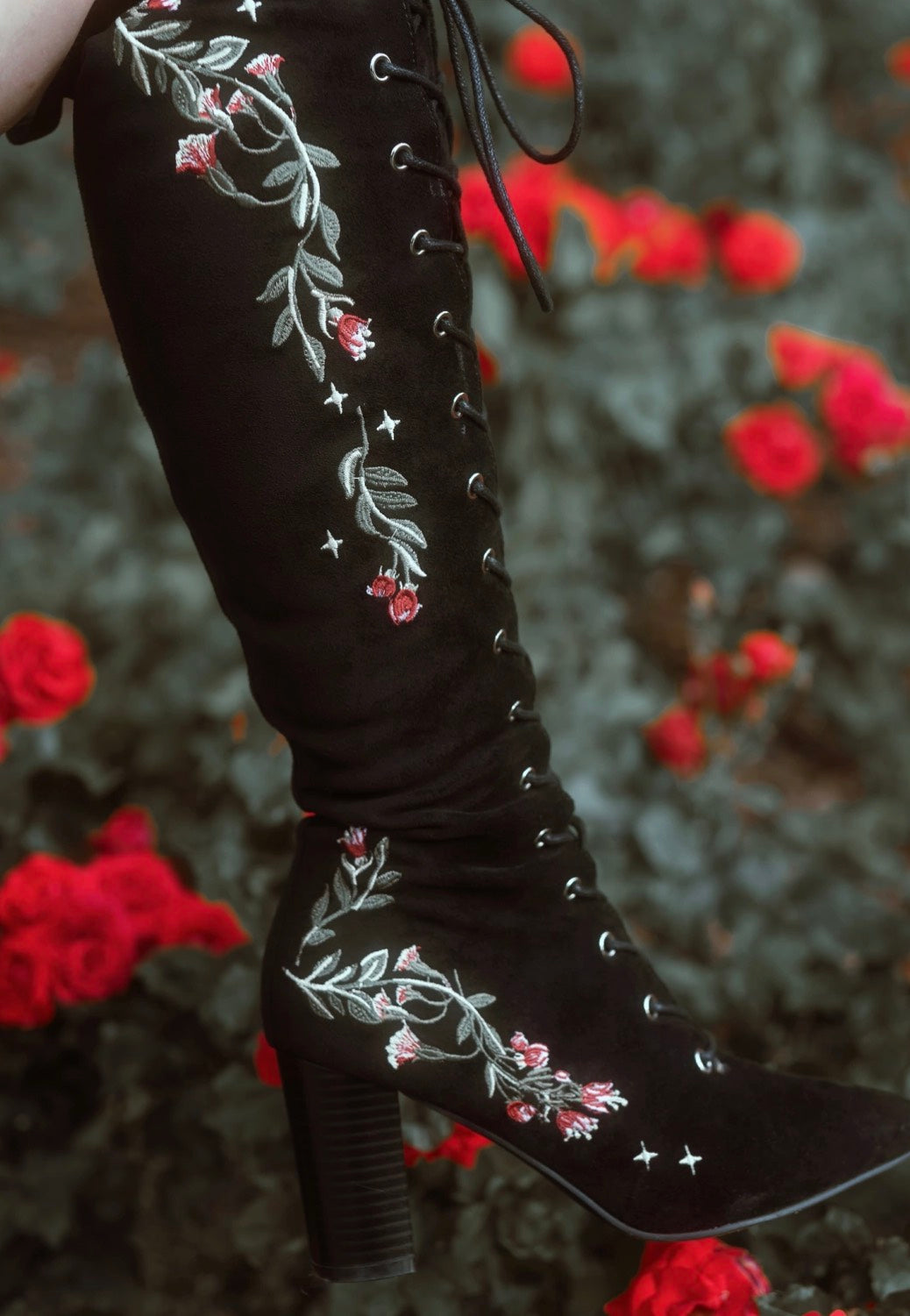 Restyle - Astrantia Knee High Black - Girl Shoes | Women-Image