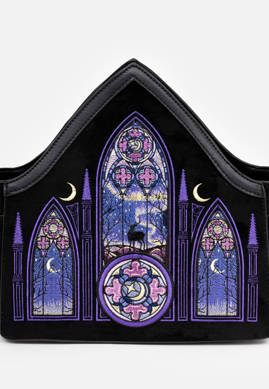 Restyle - Aurora Northern Lights Embroidery - Bag | Neutral-Image