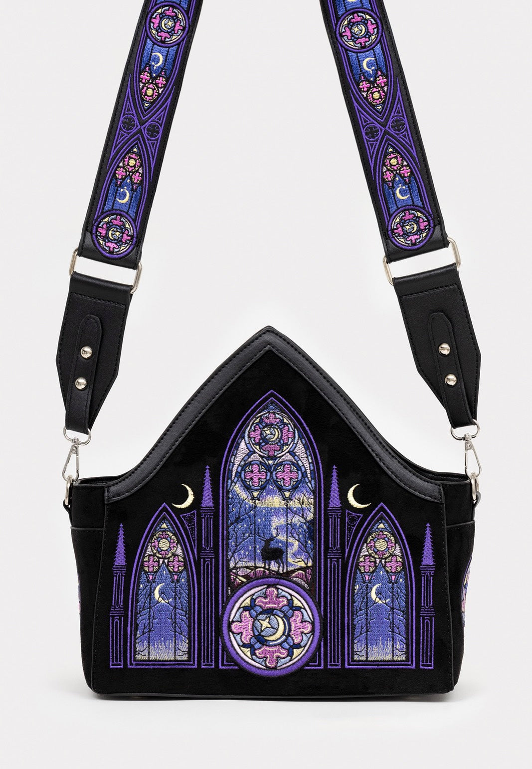 Restyle - Aurora Northern Lights Embroidery - Bag | Neutral-Image