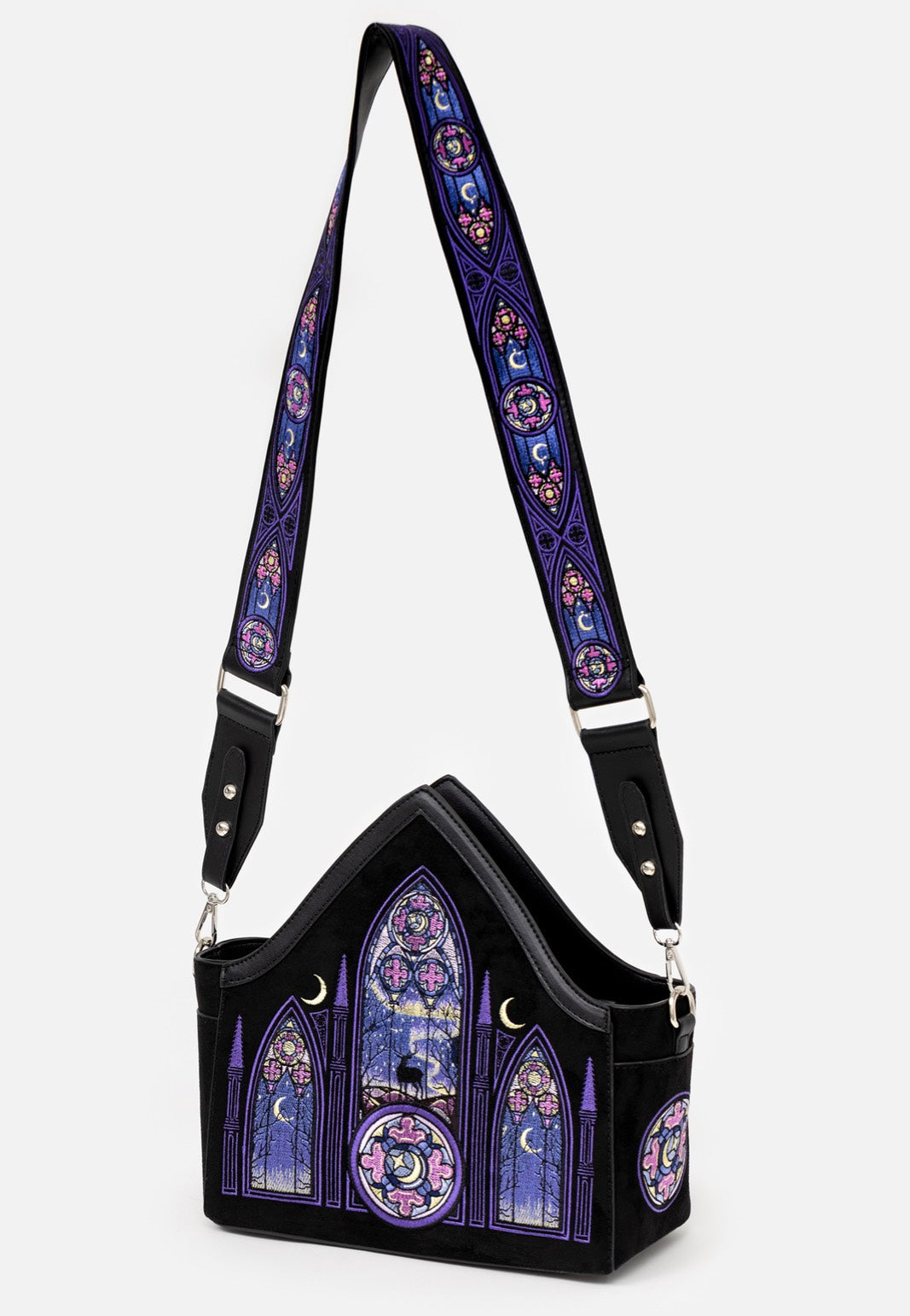Restyle - Aurora Northern Lights Embroidery - Bag | Neutral-Image
