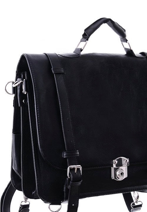 Restyle - Classic Messenger Black - Bag | Neutral-Image