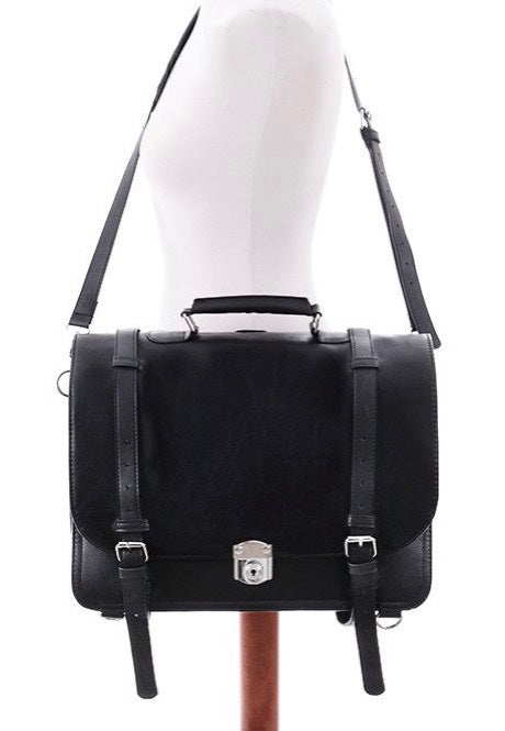Restyle - Classic Messenger Black - Bag | Neutral-Image