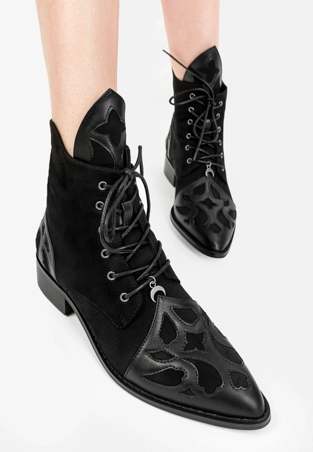 Restyle - Beyond The Veil Pikes Black - Girl Shoes | Women-Image