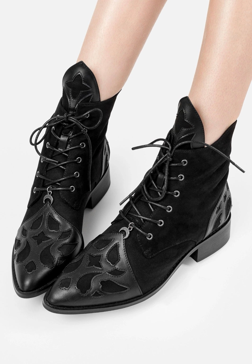 Restyle - Beyond The Veil Pikes Black - Girl Shoes | Women-Image
