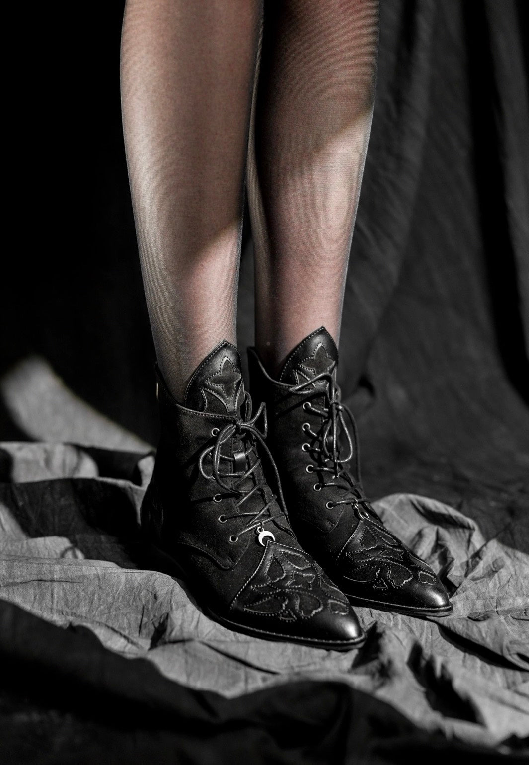Restyle - Beyond The Veil Pikes Black - Girl Shoes | Women-Image