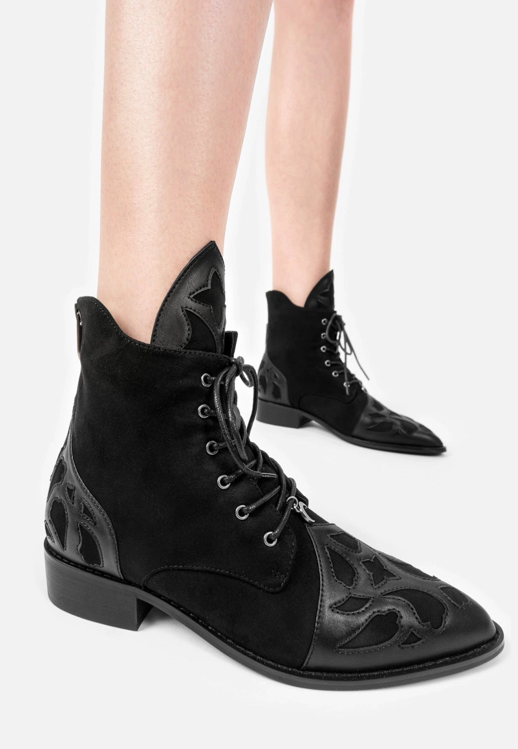 Restyle - Beyond The Veil Pikes Black - Girl Shoes | Women-Image