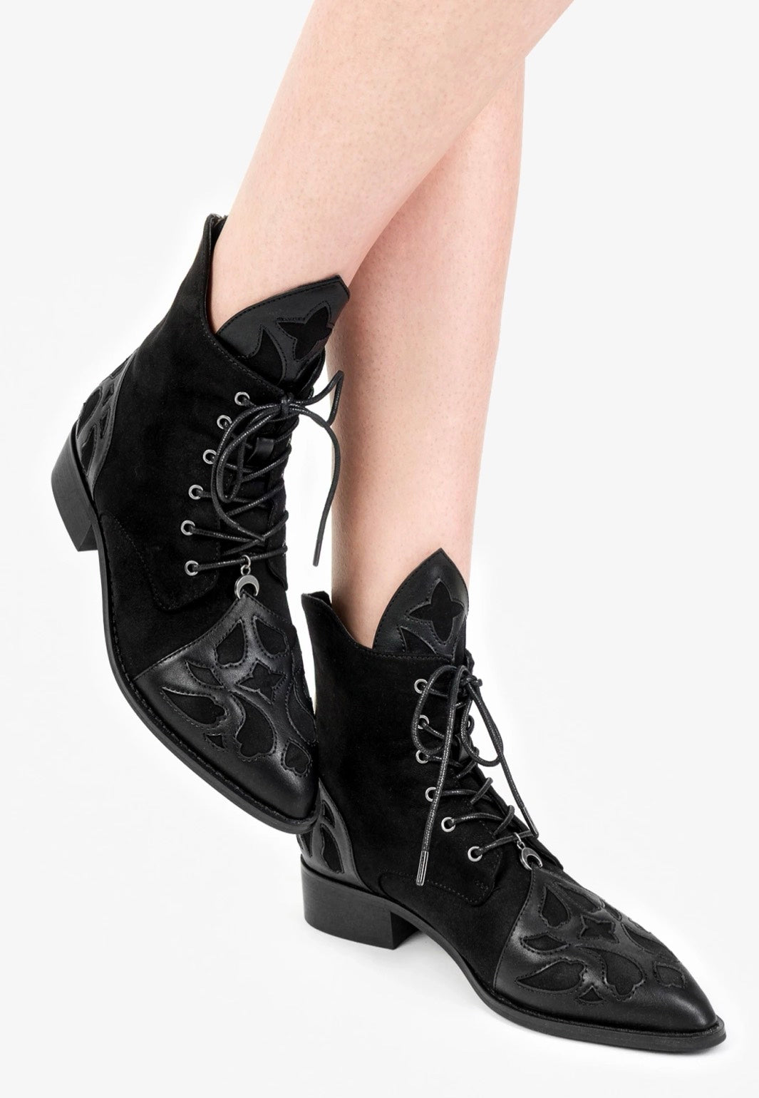 Restyle - Beyond The Veil Pikes Black - Girl Shoes | Women-Image