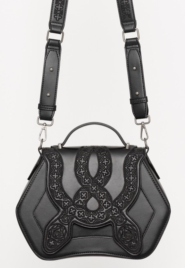 Restyle - Cathedral Snake Crossbody - Bag | Neutral-Image
