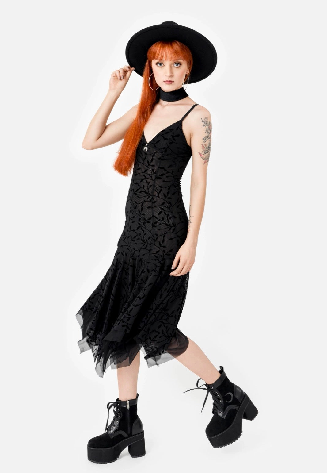 Restyle - Fallen Leaves - Dress | Women-Image