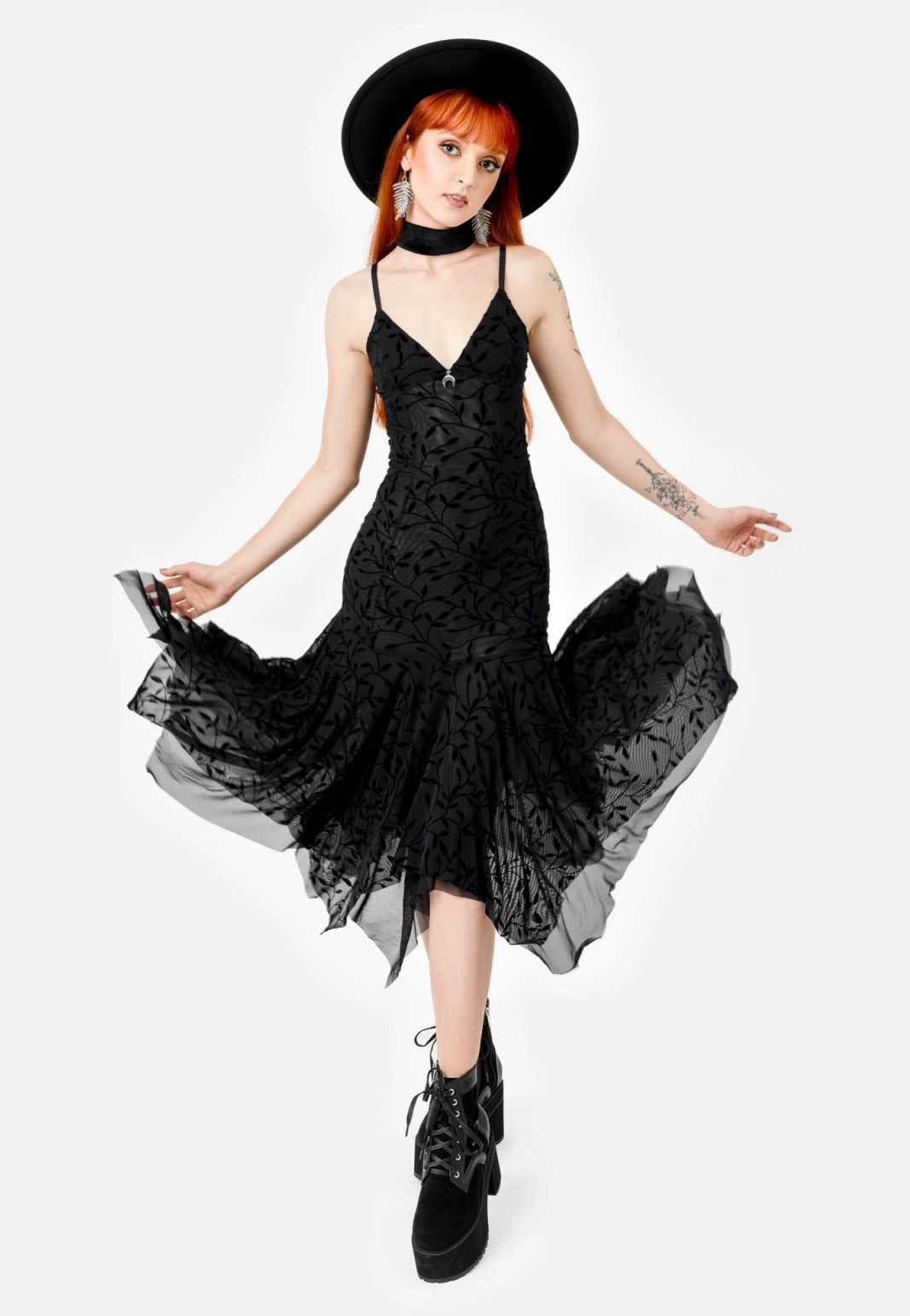 Restyle - Fallen Leaves - Dress | Women-Image