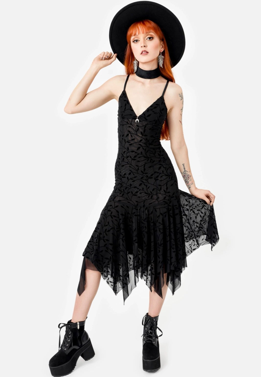 Restyle - Fallen Leaves - Dress | Women-Image