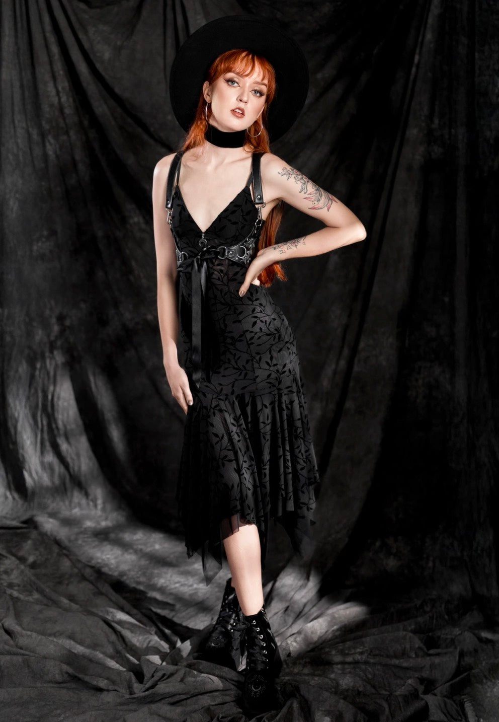 Restyle - Fallen Leaves - Dress | Women-Image