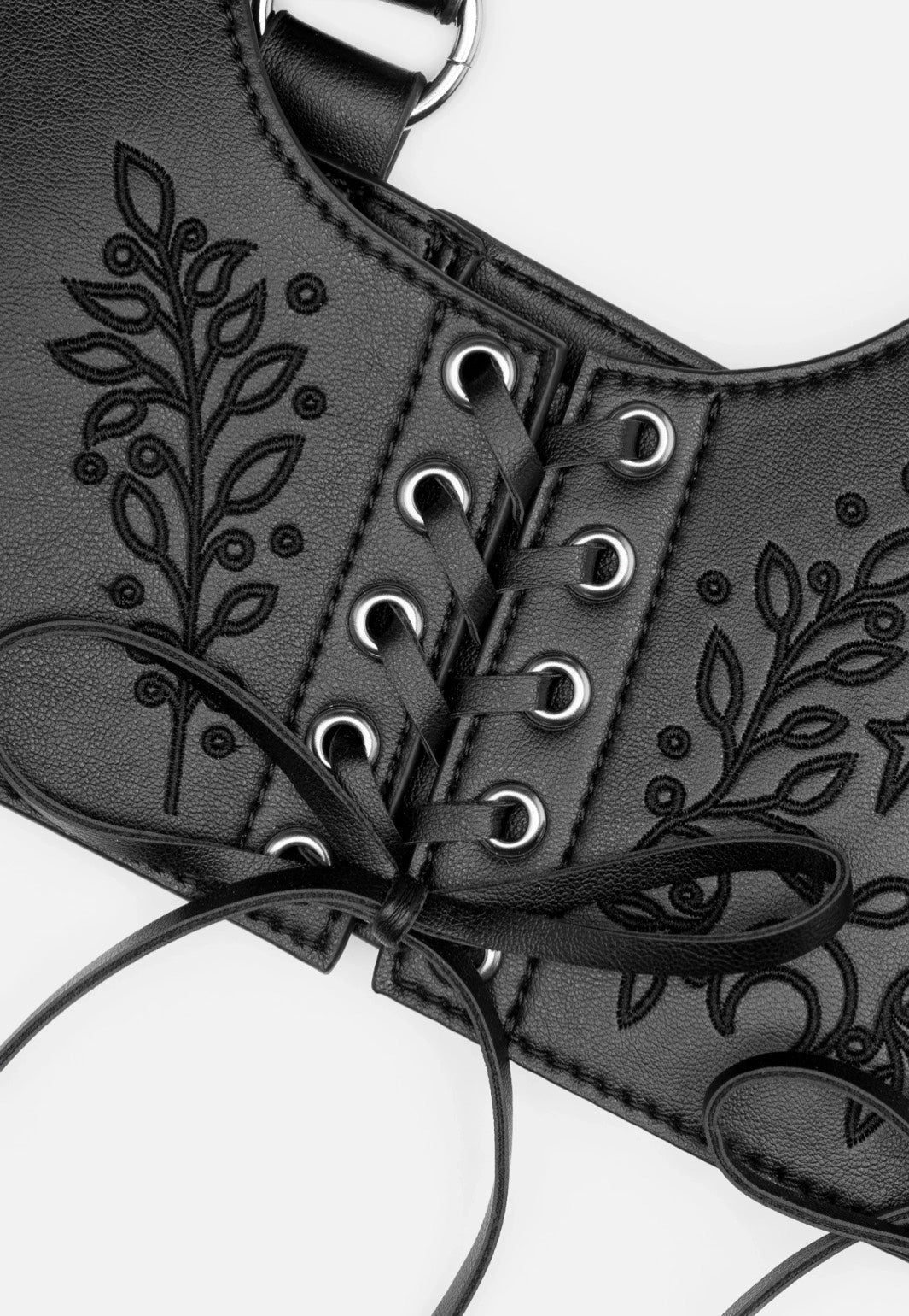 Restyle - Hemlock Lace Up Black - Harness | Neutral-Image