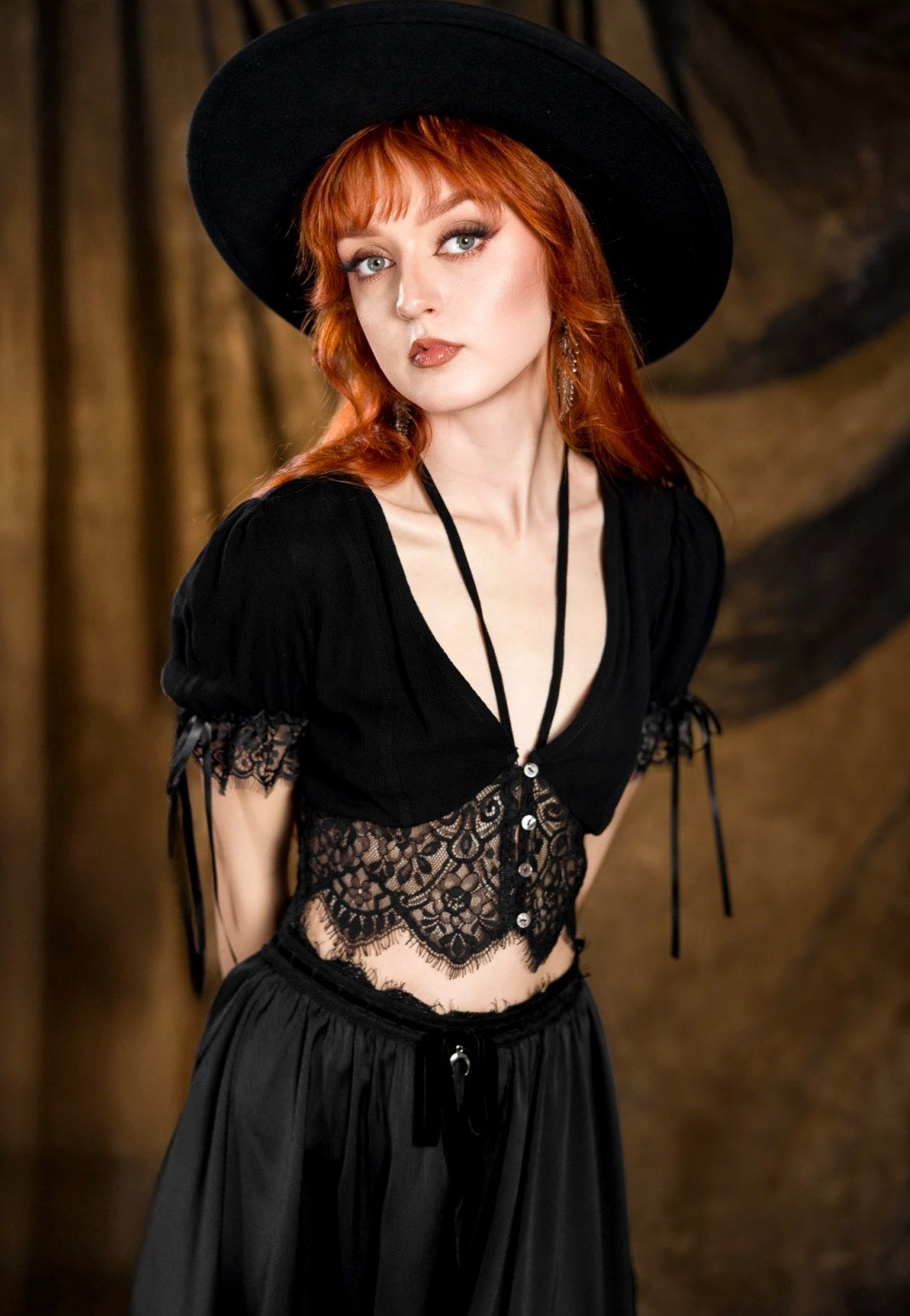 Restyle - Lichen Lace - Top | Women-Image