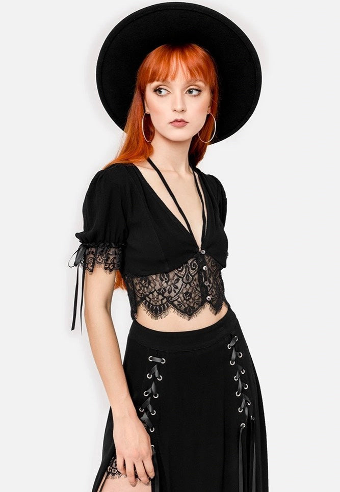 Restyle - Lichen Lace - Top | Women-Image