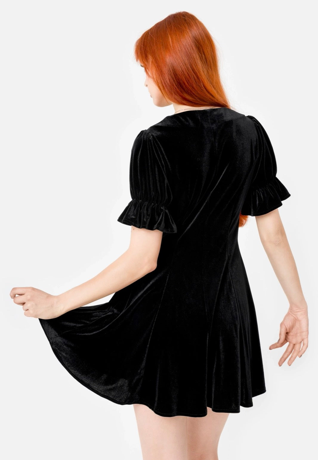 Restyle - Midnight Flora Black - Dress | Women-Image