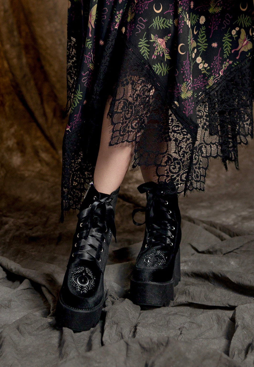 Restyle - Moonlit Trail Black - Girl Shoes | Women-Image