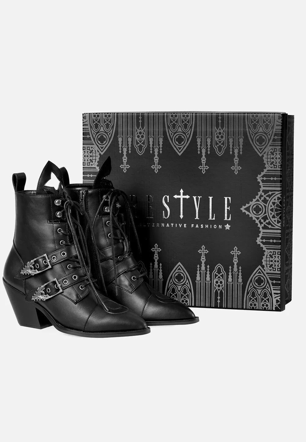 Restyle - Moonstruck Black - Girl Shoes | Women-Image