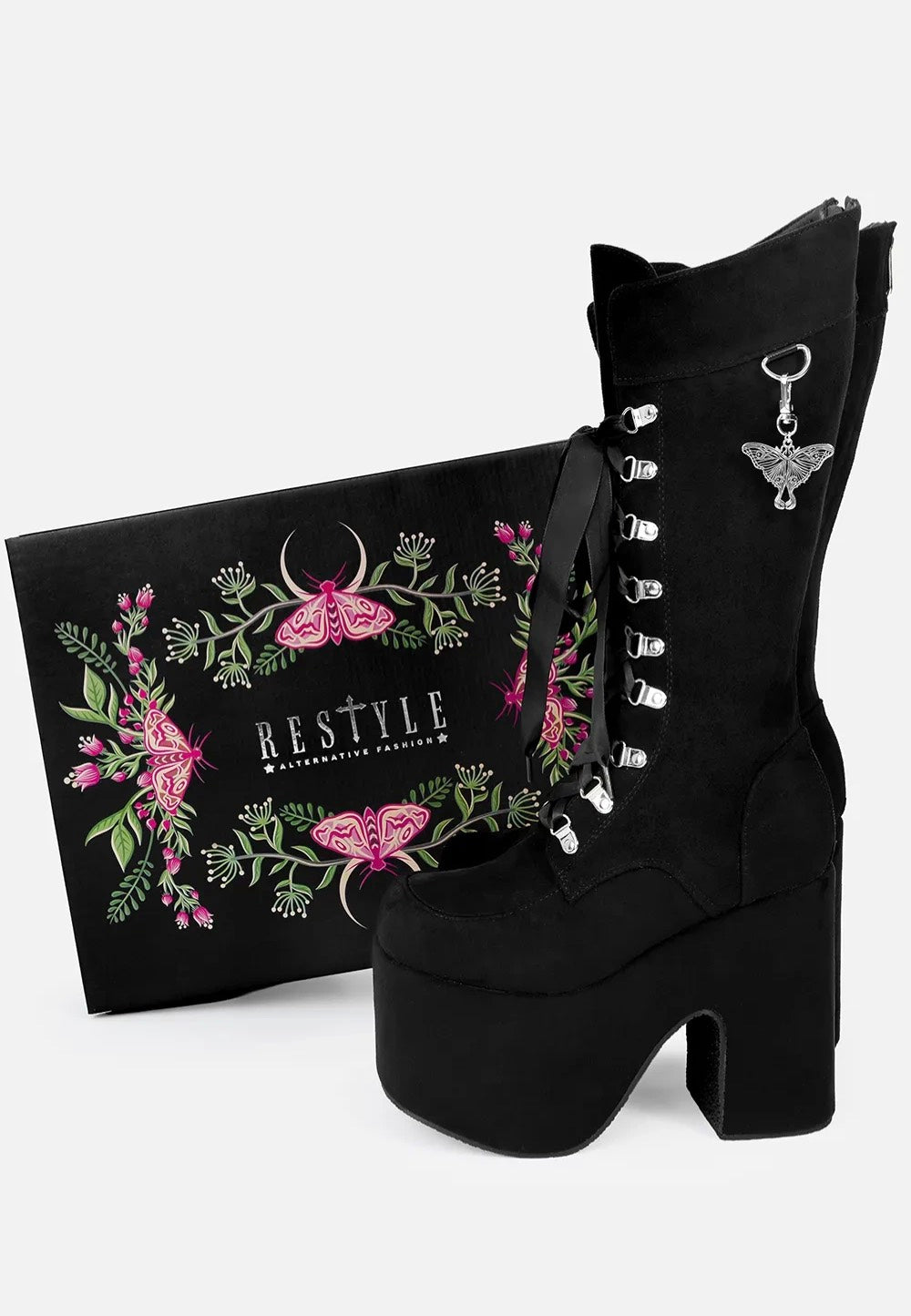 Restyle - Night Wanderer Platforms Black - Girl Shoes | Women-Image