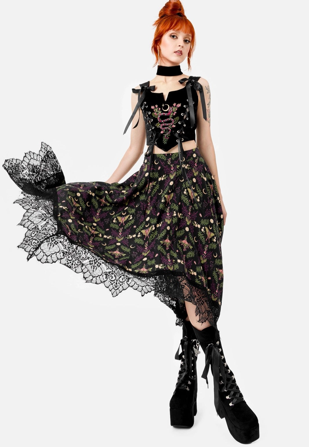 Restyle - Night Wanderer Platforms Black - Girl Shoes | Women-Image