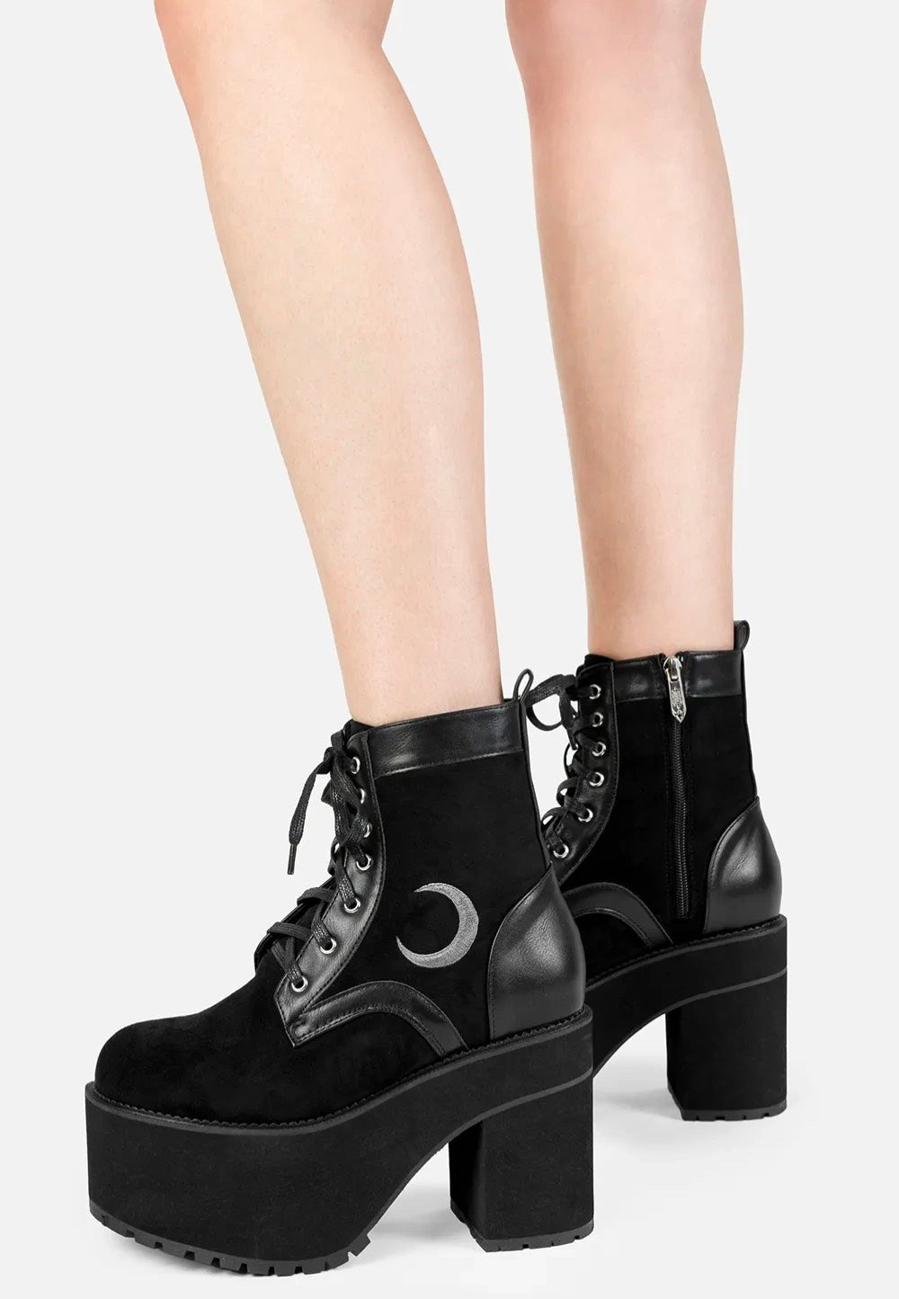 Restyle - Nocturne Winged Black - Girl Shoes | Women-Image