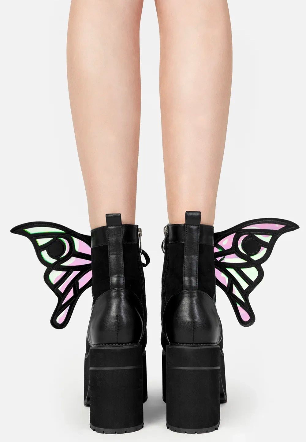 Restyle - Nocturne Winged Black - Girl Shoes | Women-Image