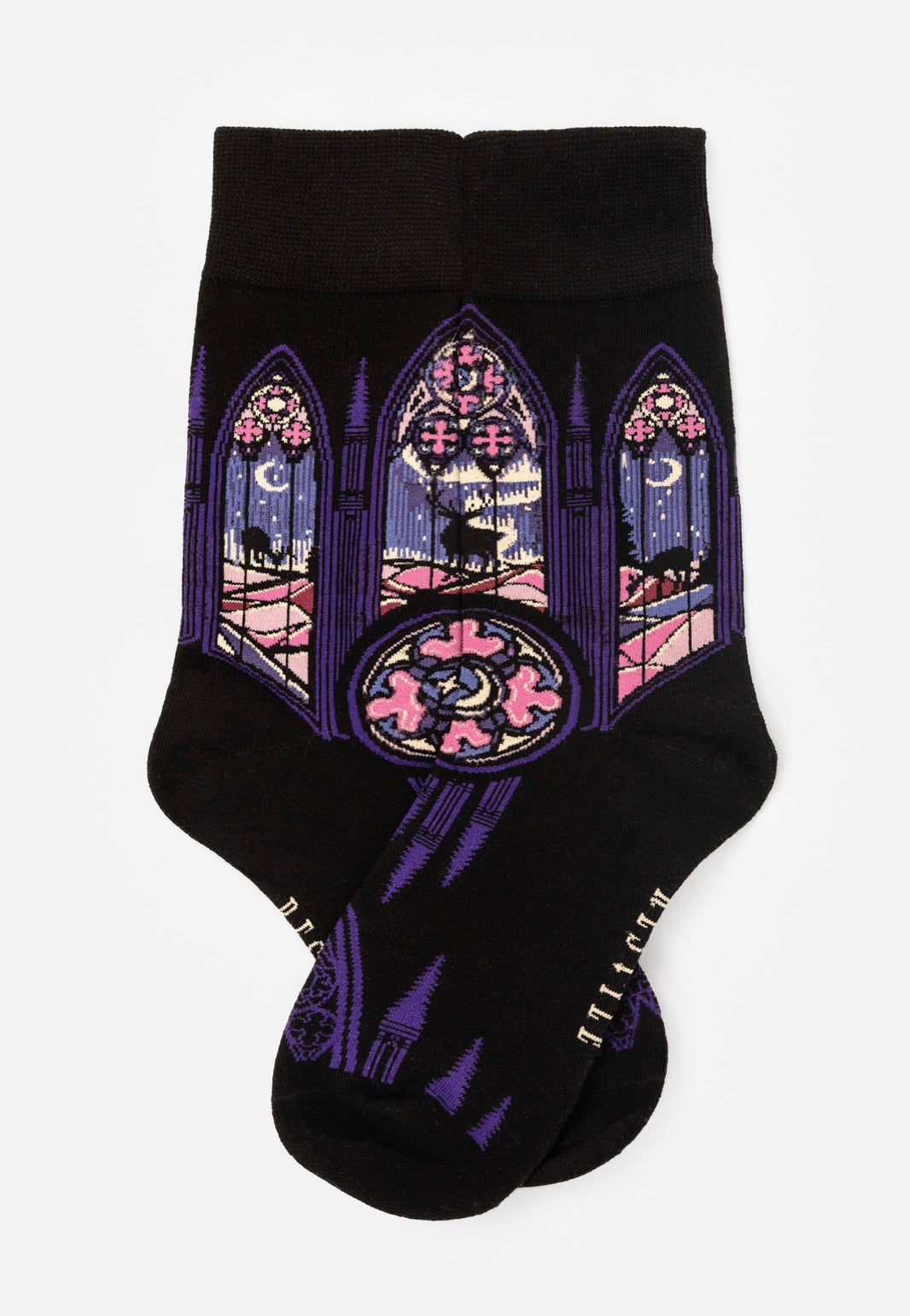 Restyle - Northern Lights Jacquard - Socks | Neutral-Image