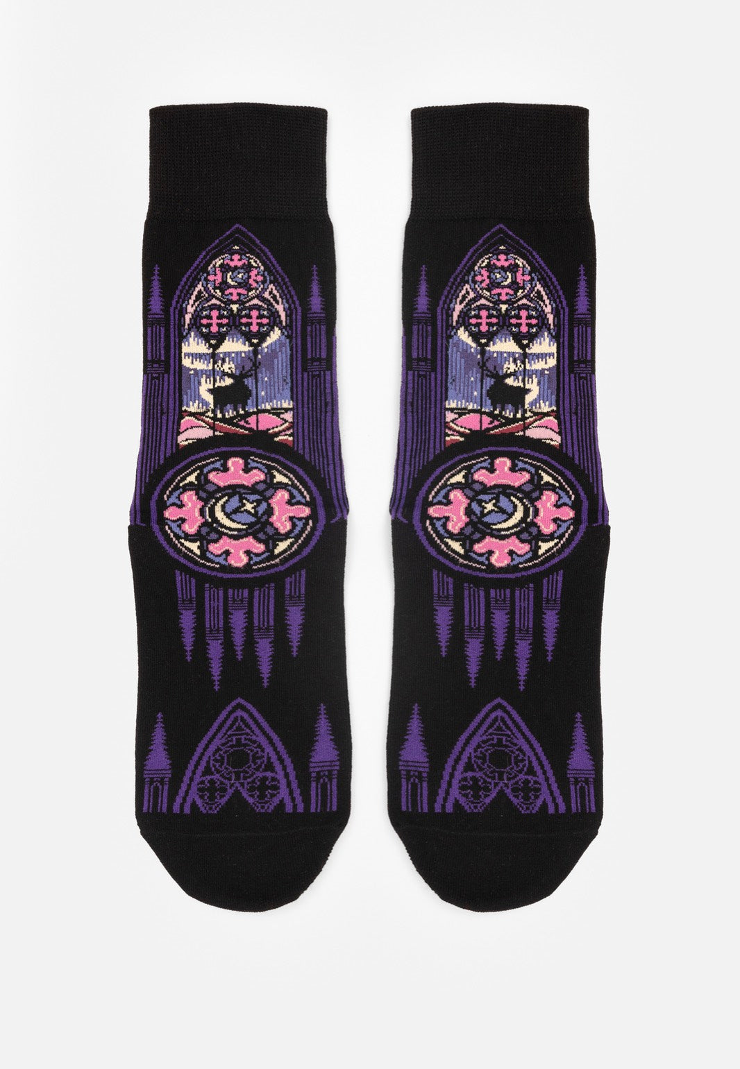 Restyle - Northern Lights Jacquard - Socks | Neutral-Image