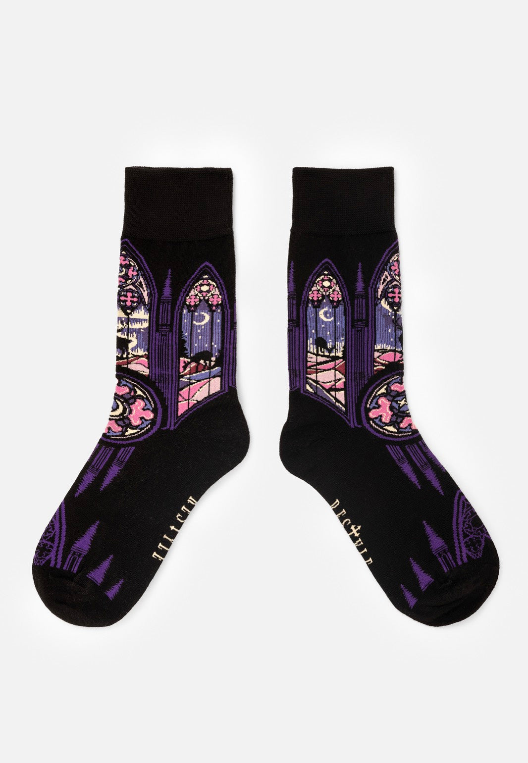 Restyle - Northern Lights Jacquard - Socks | Neutral-Image