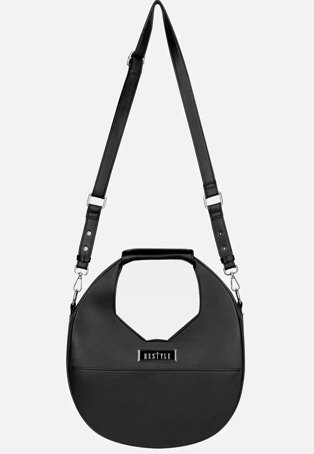 Restyle - Sacred Rose Shoulder Black - Bag | Neutral-Image