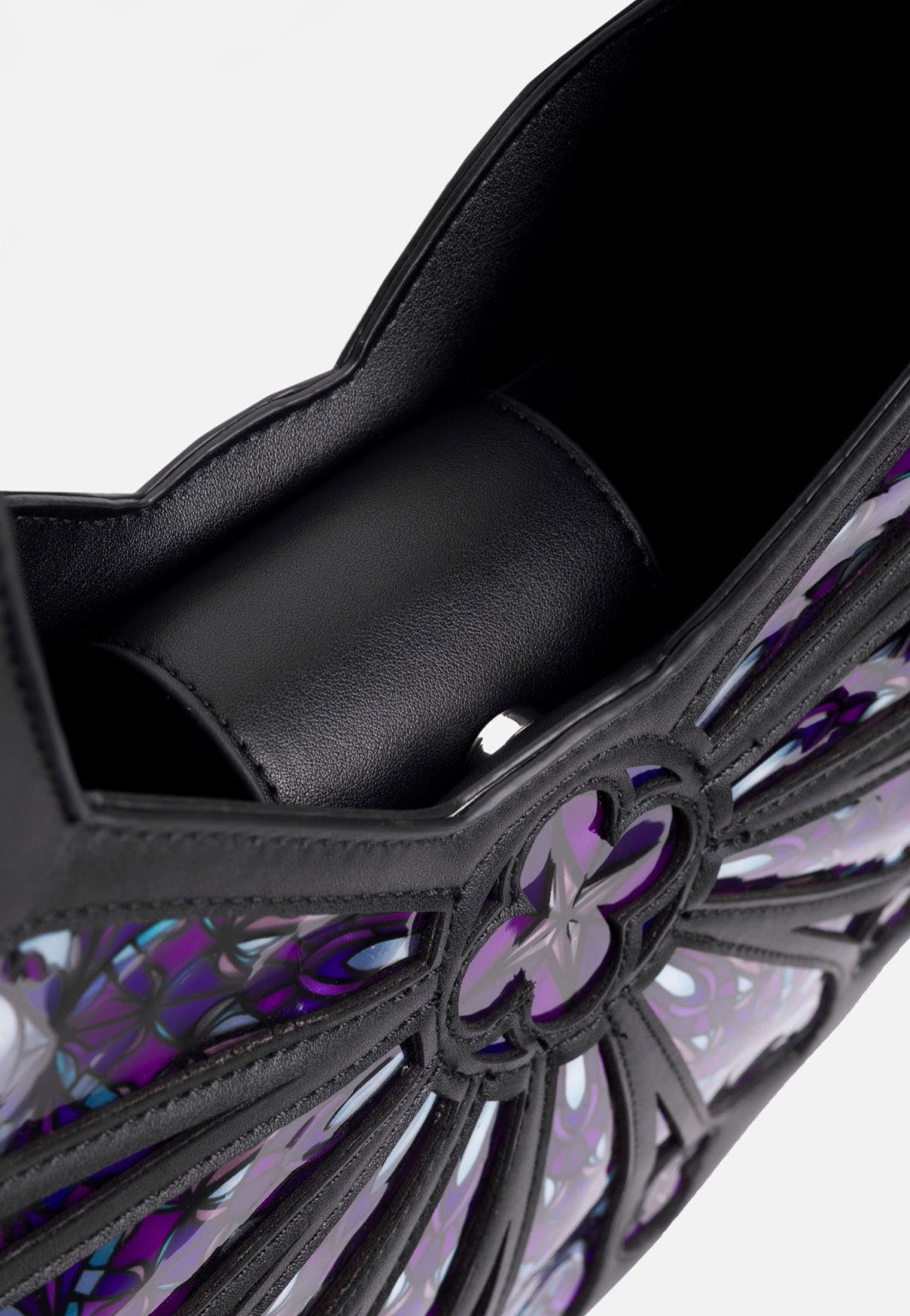 Restyle - Sacred Rose Shoulder Black - Bag | Neutral-Image