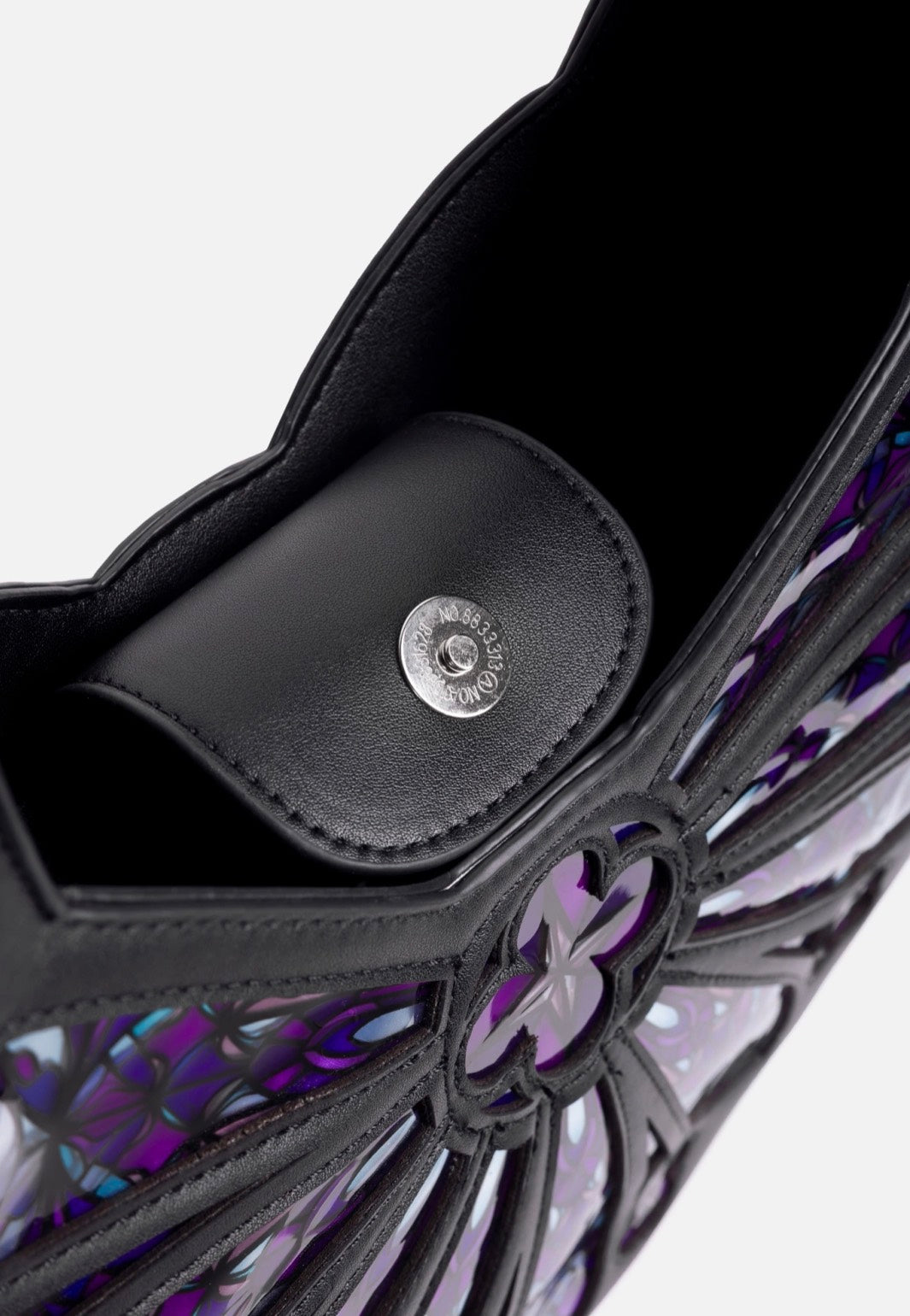 Restyle - Sacred Rose Shoulder Black - Bag | Neutral-Image